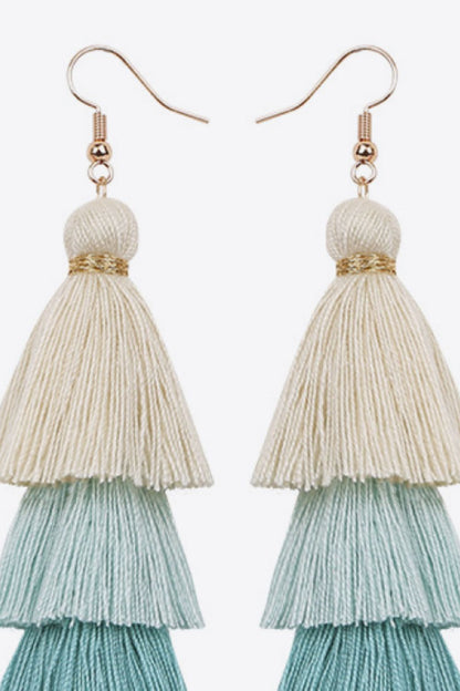 Layered Tassel Earrings