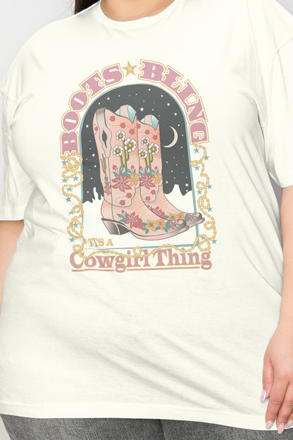 Simply Love Full Size Vintage Western Cowgirls Graphic T-Shirt