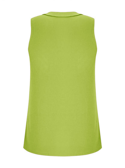 V-Neck Wide Strap Tank