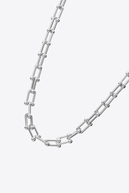 Fun Day Ahead Alloy Chain Necklace