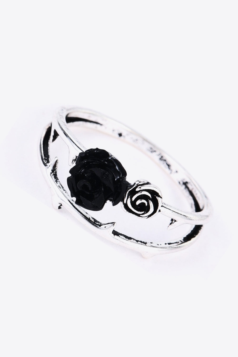 Rose Zinc Alloy Ring