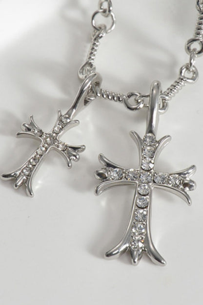 Cross Pendant Stainless Steel Necklace