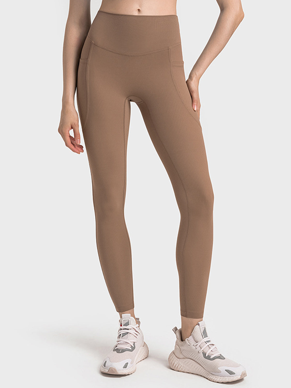 Wide Waistband Active Leggings