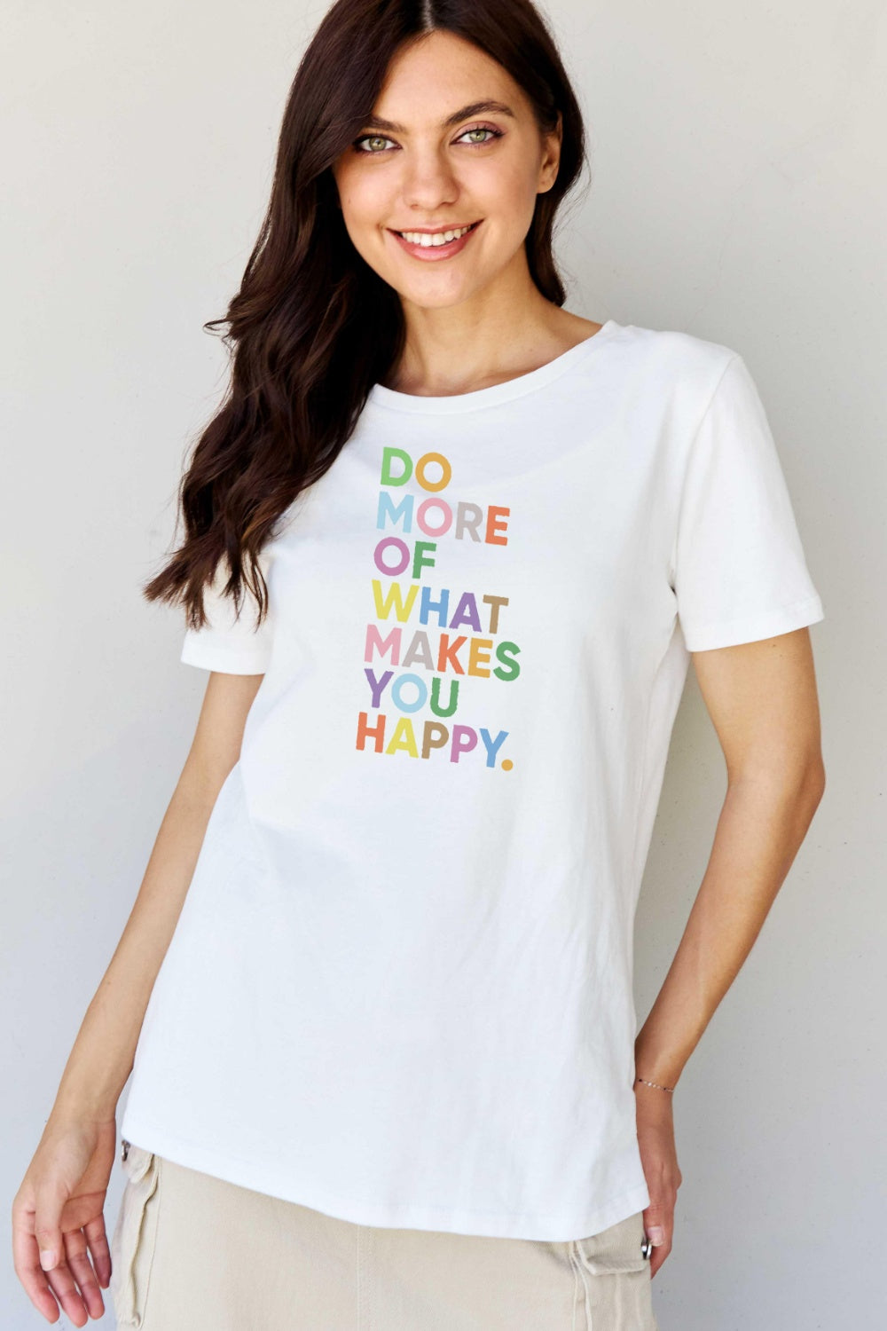 Simply Love Full Size Slogan Graphic T-Shirt