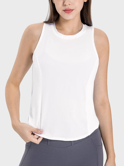 Round Neck Active Tank