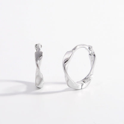 925 Sterling Silver Hoop Earrings