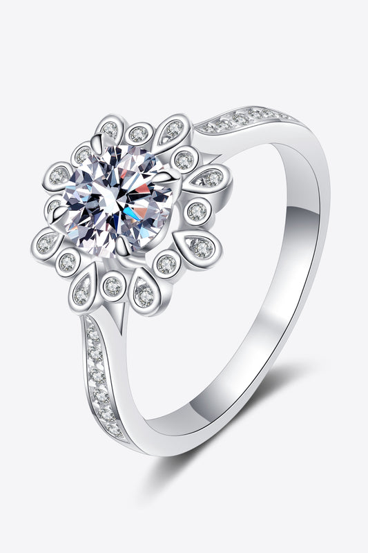 Can't Stop Your Shine 925 Sterling Silver Moissanite Ring