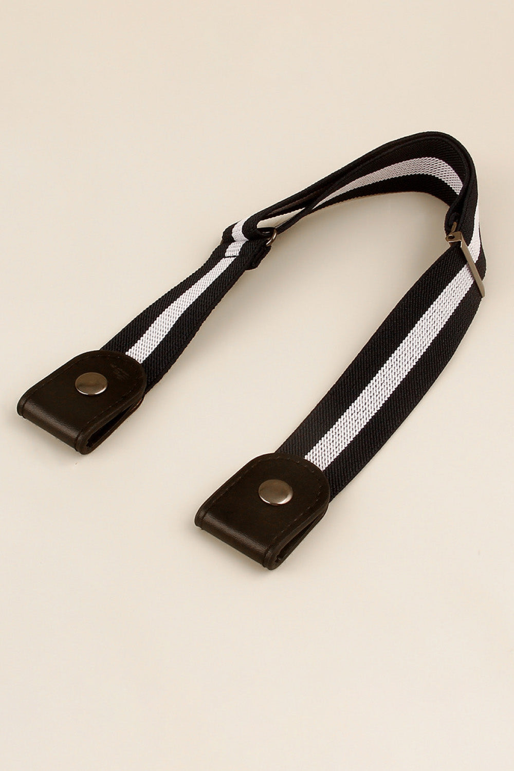 PU Elastic Snap Closure Belt