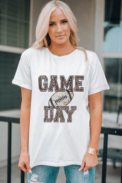 GAME DAY Ball Graphic Short Sleeve T-Shirt