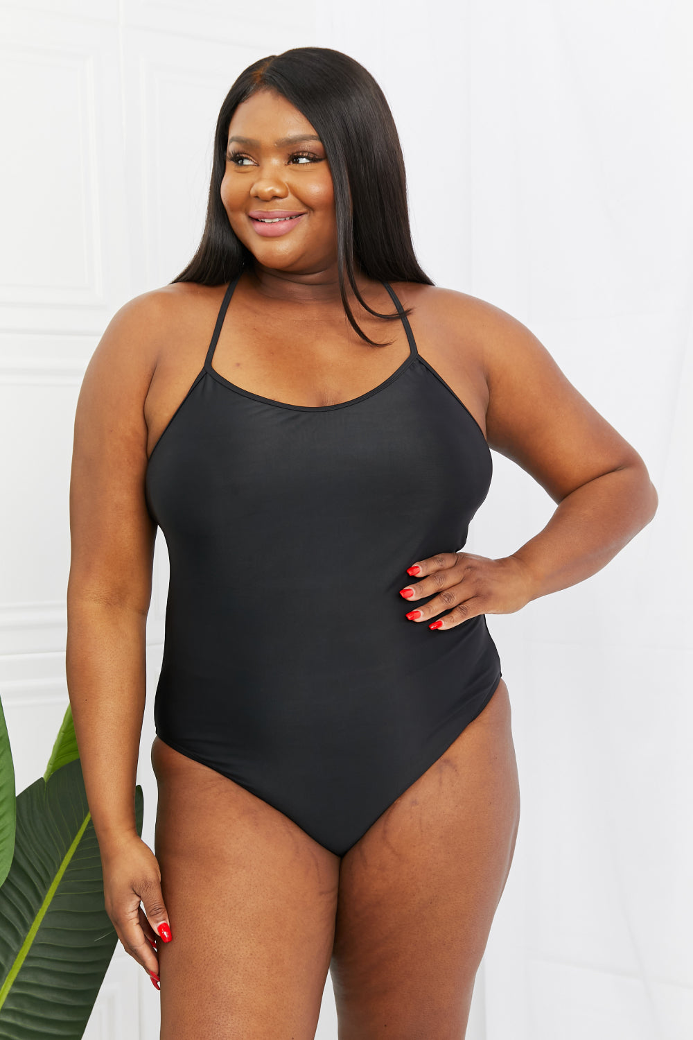 Marina West Swim High Tide One-Piece in Black