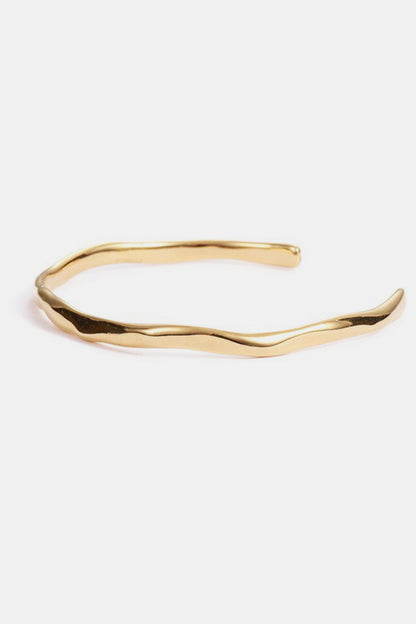 Dream Girl Hammered Cuff Bracelet