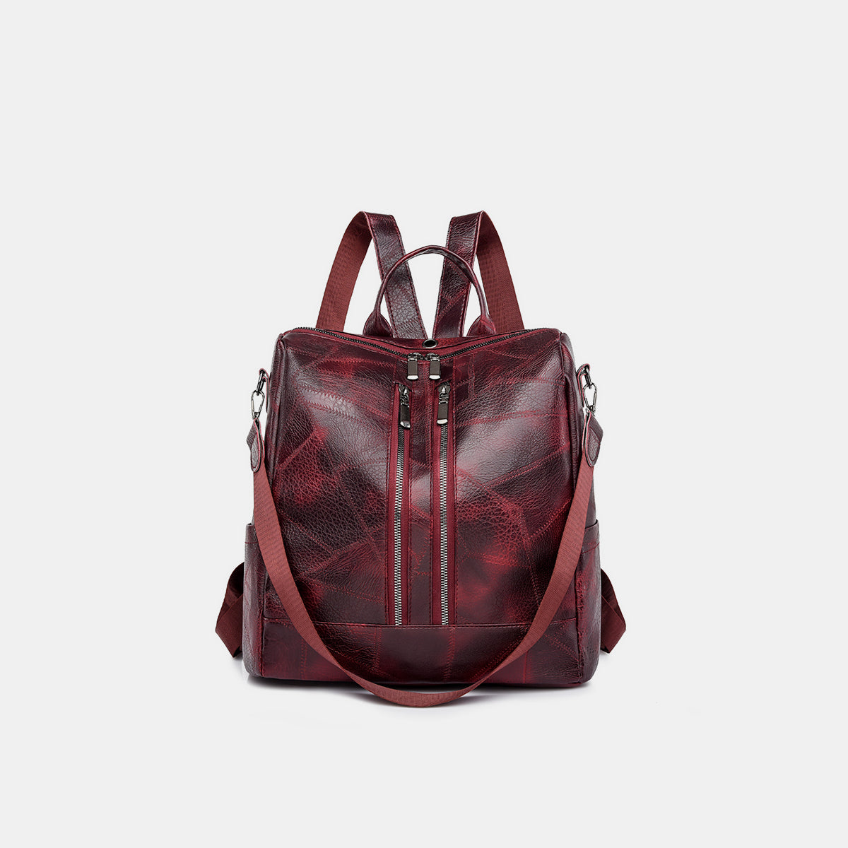 PU Leather Backpack Bag