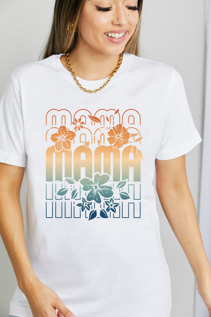 Simply Love Full Size MAMA Graphic Cotton T-Shirt