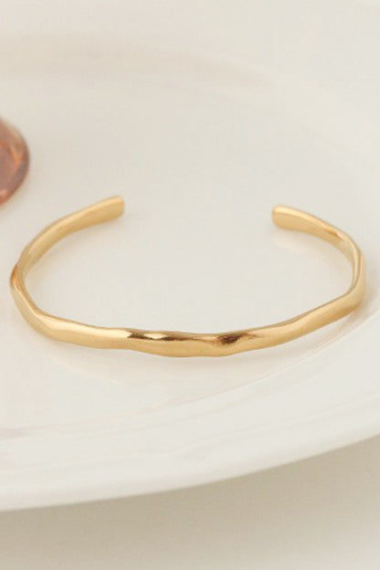 Dream Girl Hammered Cuff Bracelet