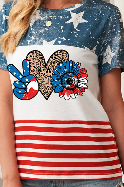 Stars and Stripes Graphic Tee