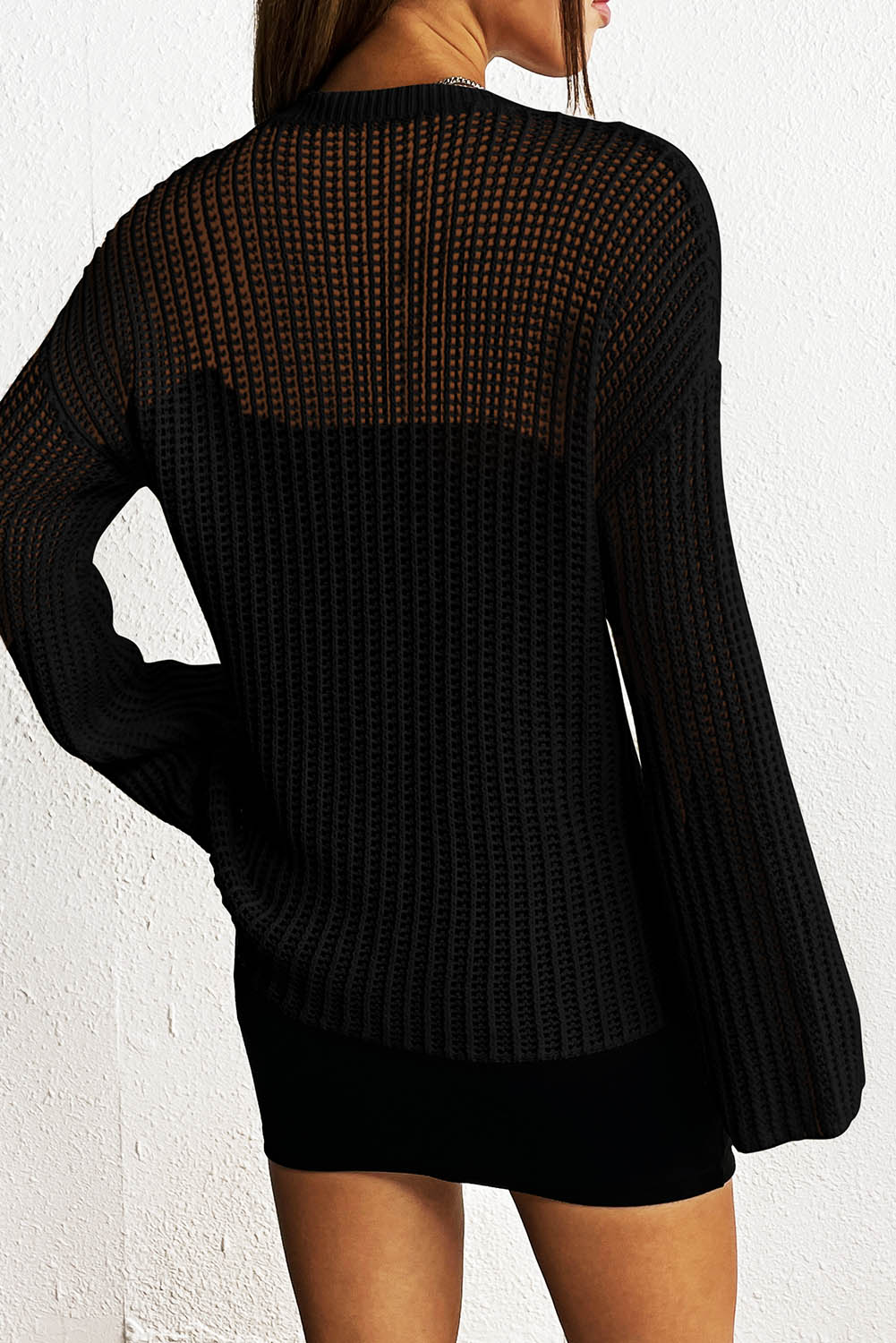 Star Rib-Knit Sweater