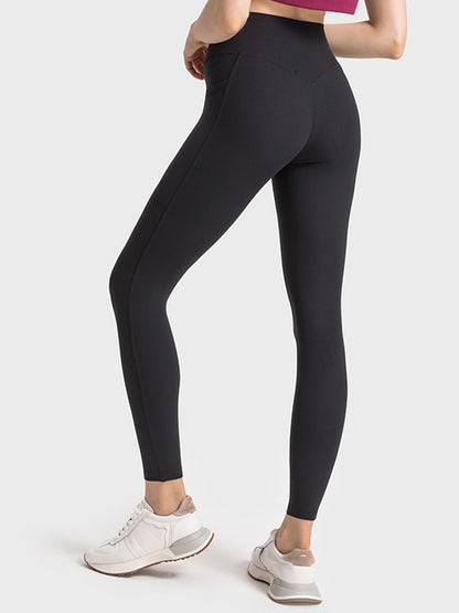 Wide Waistband Active Leggings