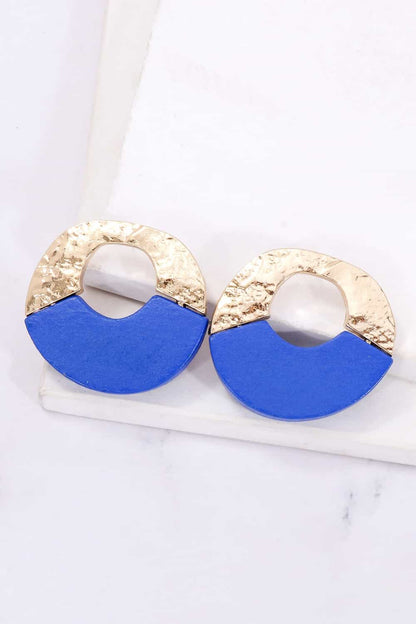 Zinc Alloy Dangle Earrings