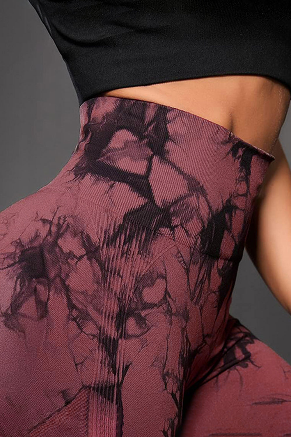 Printed High Waist Active Leggings