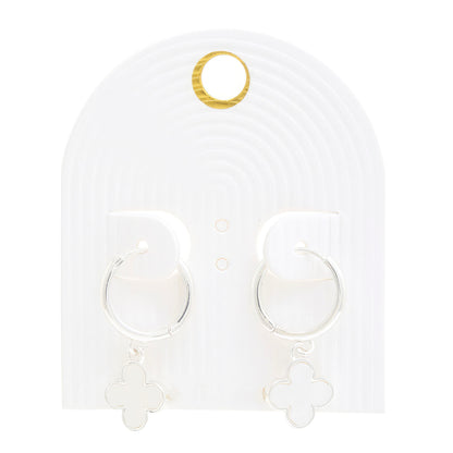 Moroccan Shape Hoop Earring